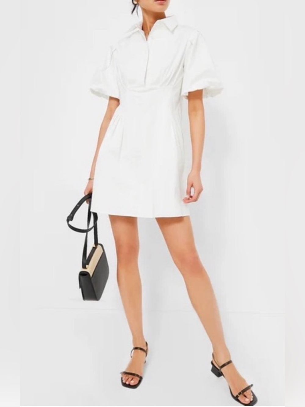 TUCKERNUCK White Mini Delaney Dress Size Small